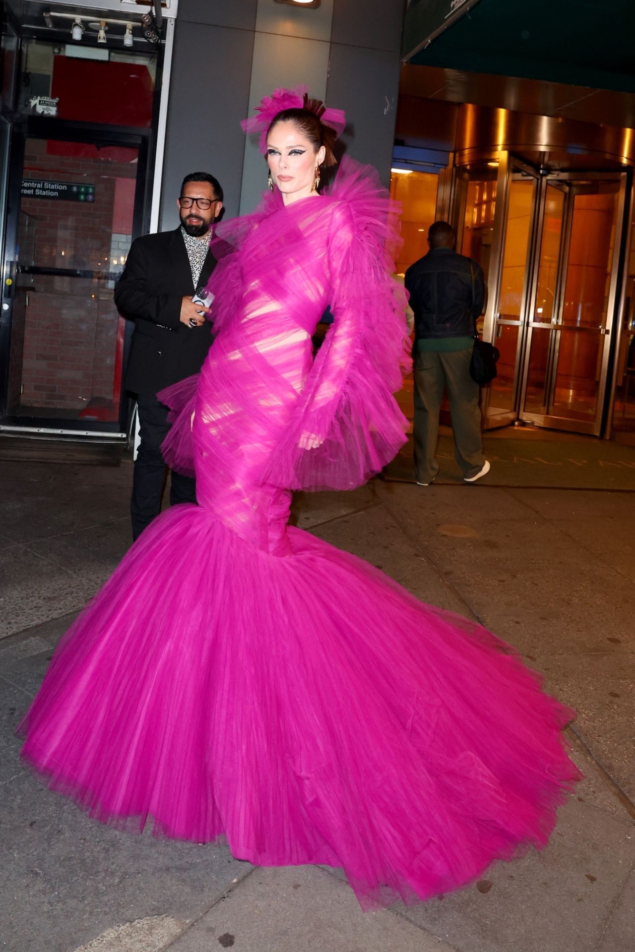 COCO ROCHA AT THE THE MULBERRY BAR FOR A MET GALA AFTER PARTY IN NEW YORK3